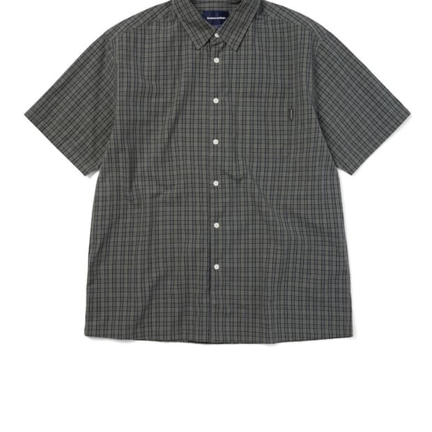 디스이즈네버댓) Check S/S Shirt NA S