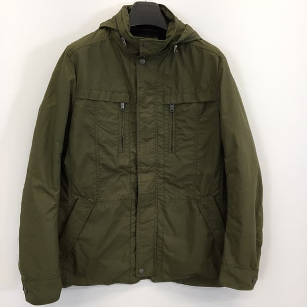 헤지스 유틸리티 우븐 야상자켓 105 