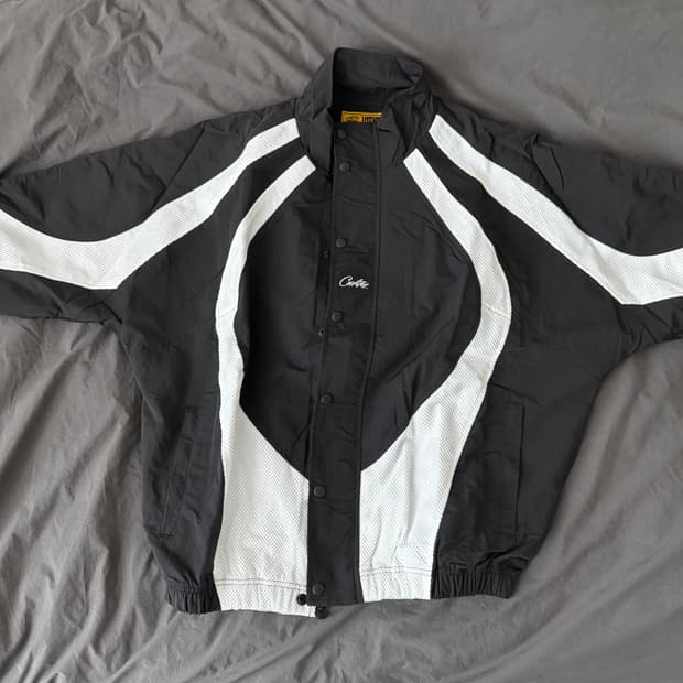 코르테이즈 버티고 쇼쿠 자켓 블랙 화이트 M