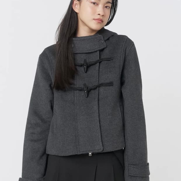 [OS] 미세키서울 더플 후디 숏 코트