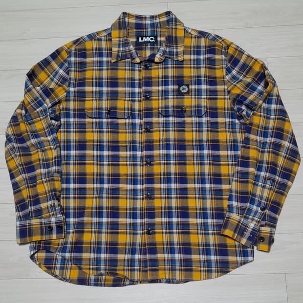 💥LMC 체크셔츠 옐로우 (1)
