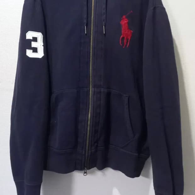 폴로 빅포니 후드집업 L