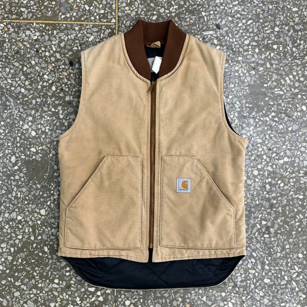 90s USA 칼하트 V01-BRN 베스트 M