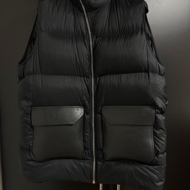 릭오웬스 17FW 몰리노 베스트 54 size