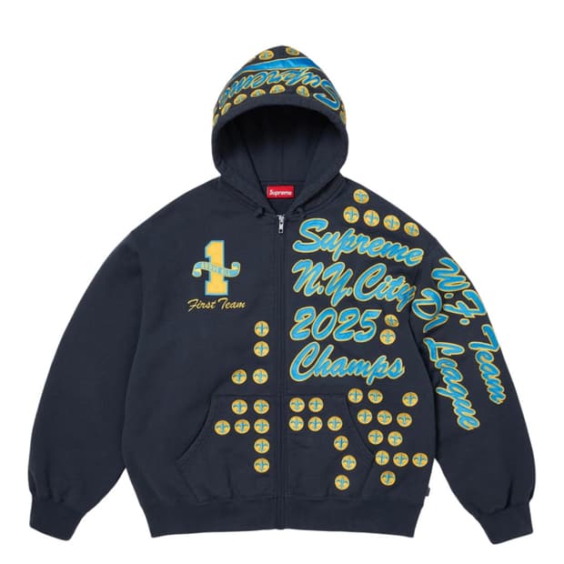 슈프림 리그 챔스 후드집업