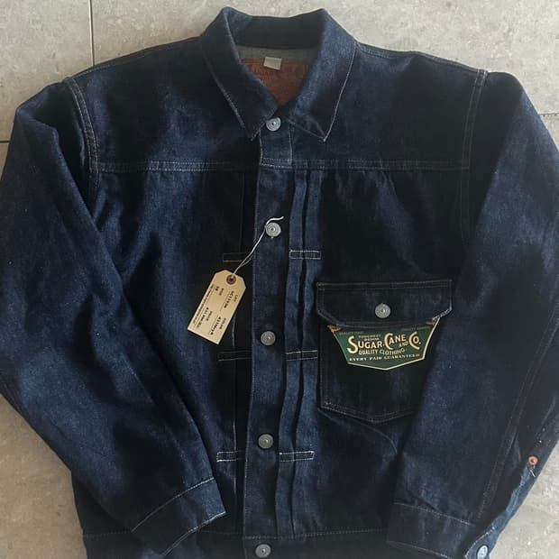 슈가케인 데님자켓