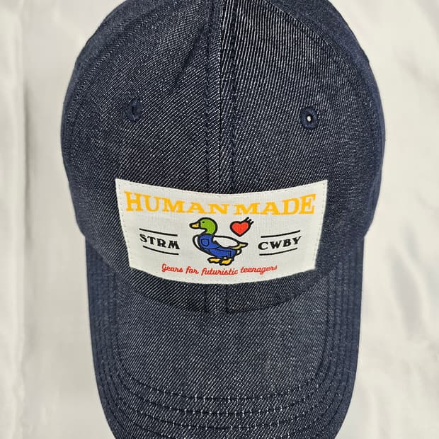 휴먼메이드데님캡
