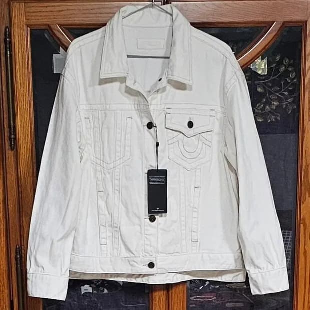 트루릴리젼(정품) 남성(새상품급) 데님 자켓 사이즈95