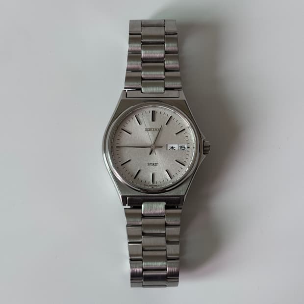 세이코 1990s Spirit Snowflake Silver Quartz