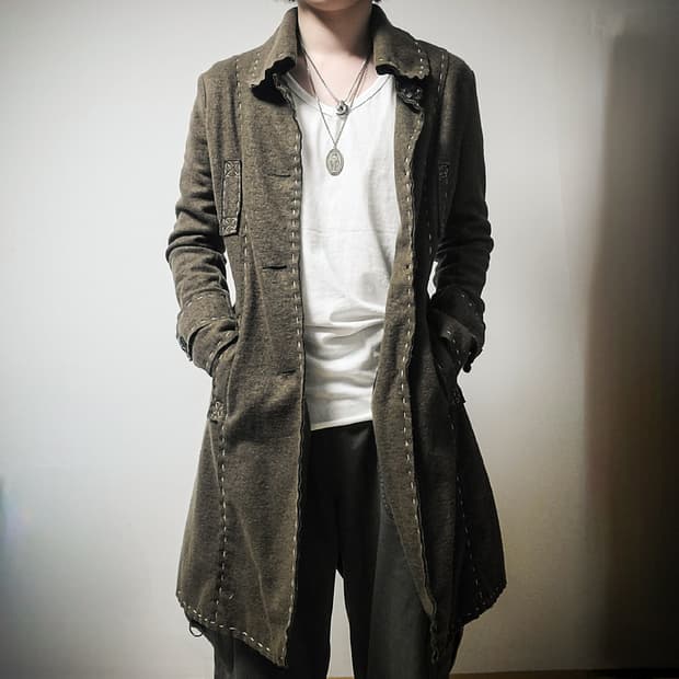 '00s Handmade Stitch Long Tail Jacket