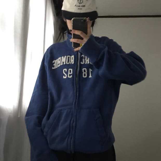 아베크롬비 네이비 면집업