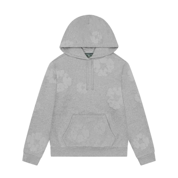 데님 티어스 모노 코튼 후디 그레이 S