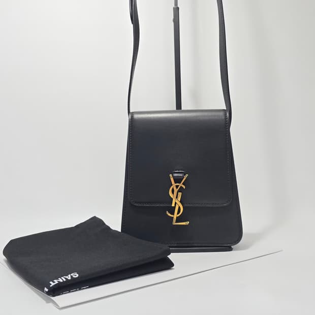 생로랑 카이아 노스사우스 사첼 숄더 크로스백 