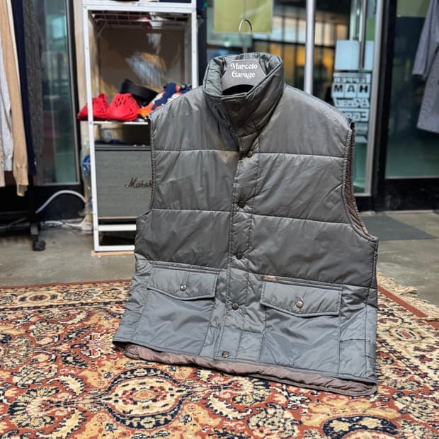 빈티지 패딩 베스트 "L" (507)