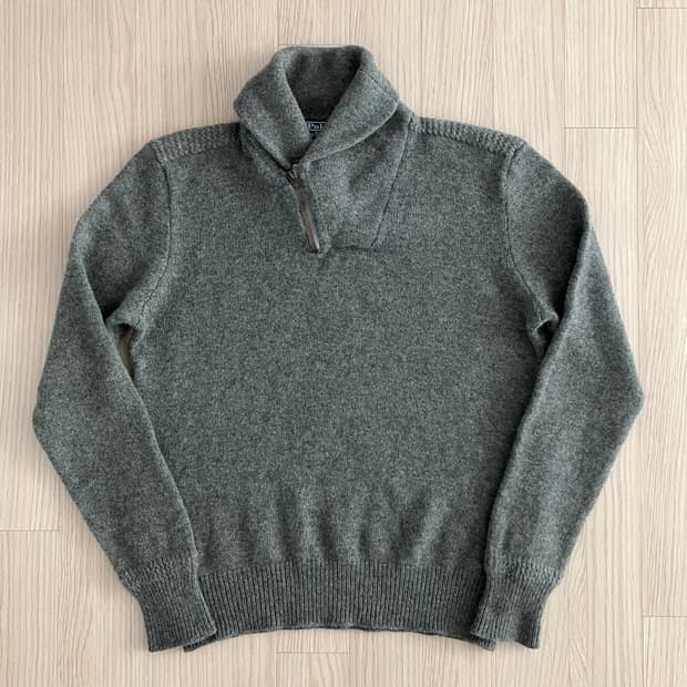 폴로 랄프로렌 숄카라 램스울 니트