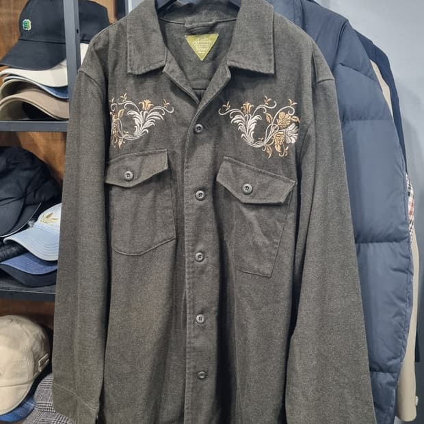 니코앤드 재팬 꽃자수 추동용 셔츠 105~110 컨디션10/8