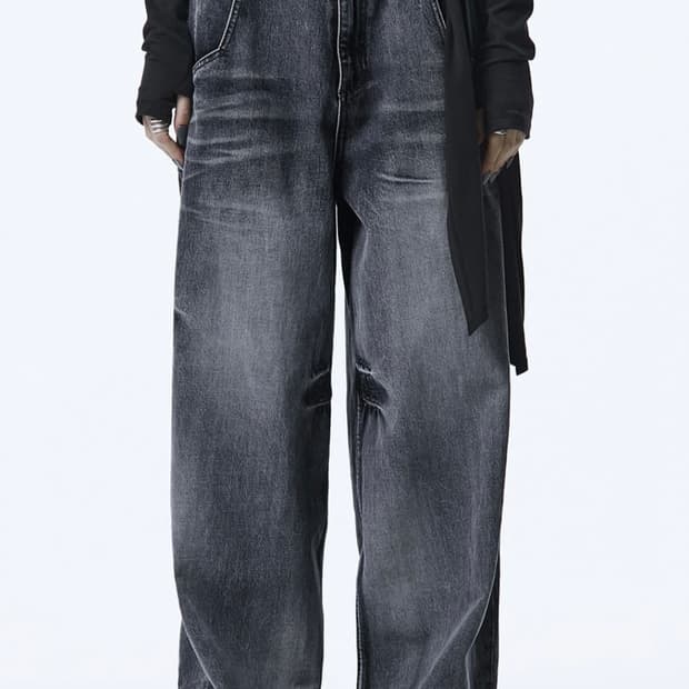 트리밍버드 Handcrafted Faded Denim Pants