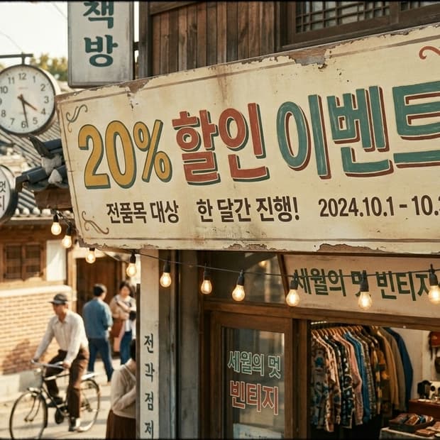20프로 할인 이벤트 들어갑니다🙇🏻‍♂️