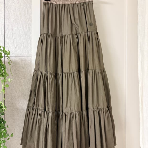 THE EDITOR 캉캉 롱 스커트