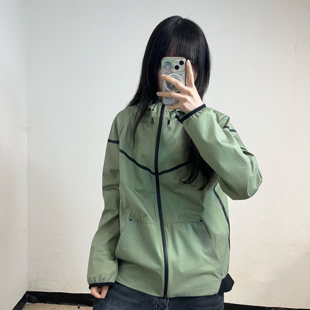 Nike green tech pack windbreaker
