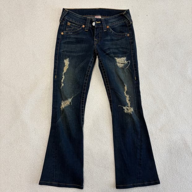 트루릴리전 true Religion 28 데님 청바지