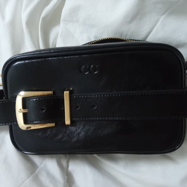 CC레더블랙 미니크로스백