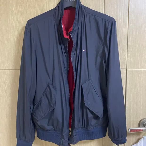 TOMMY 타미힐피거 리버서블 헤링턴 자켓 L사이즈