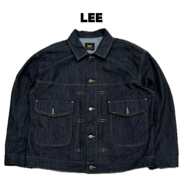 LEE 생지 데님 코듀라 자켓