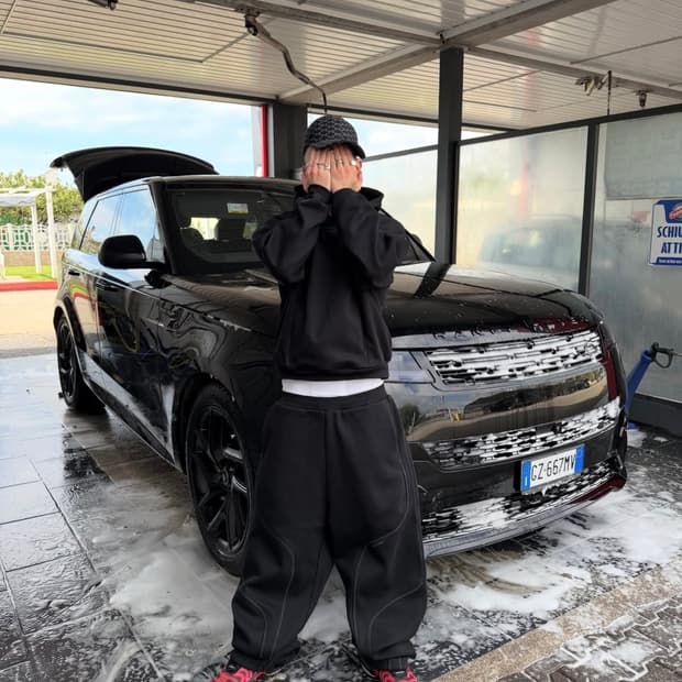 (새상품) [M] mertra 글라이드 조거 팬츠