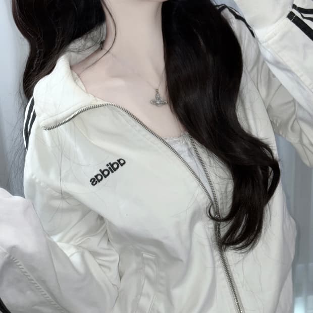 🐰아디다스 데님st 집업💭