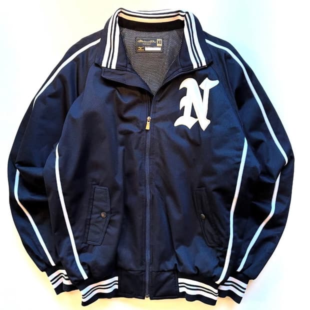 미즈노 베이스볼 팀 봄버 자켓