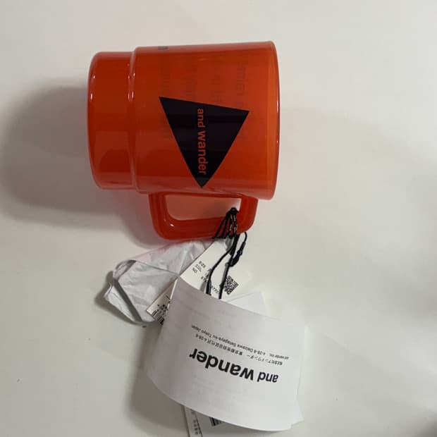 앤드원더 컵 오렌지