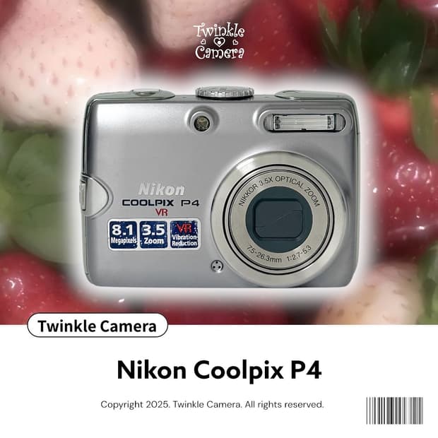 (태연/조이✨) Nikon 니콘 쿨픽스 P4