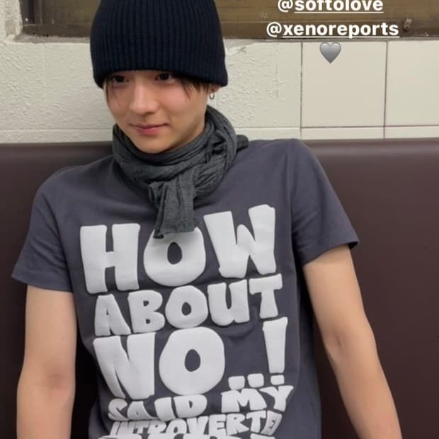 (이상원착용) 제노리포트 how about no tee