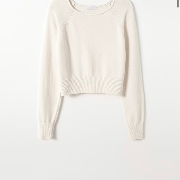 Lebane Lev boat neck Knit 아이보리 니트