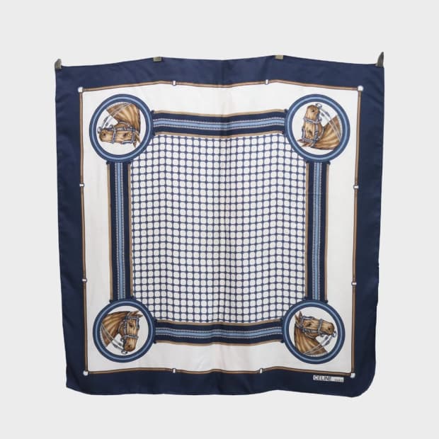 셀린느 실크 스카프 66972