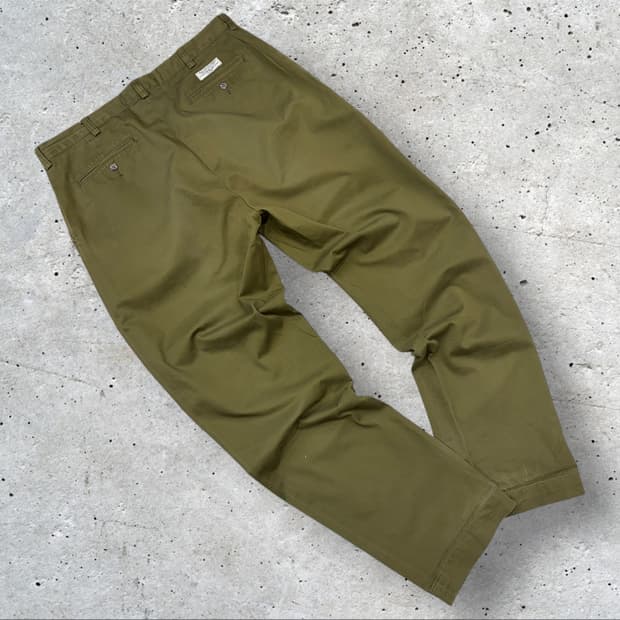[36x34] 폴로 랄프로렌 카키색 면바지 팬츠 B863