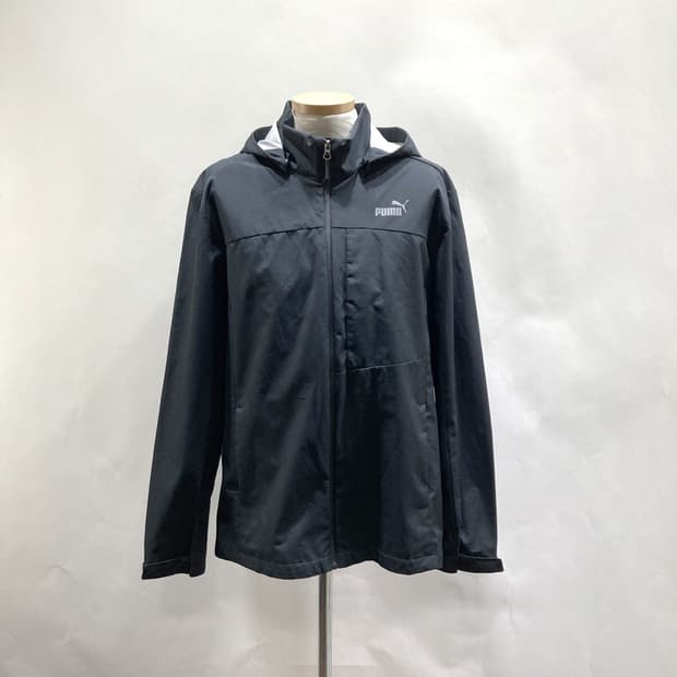 퓨마 남성 바람막이자켓 블랙 XL