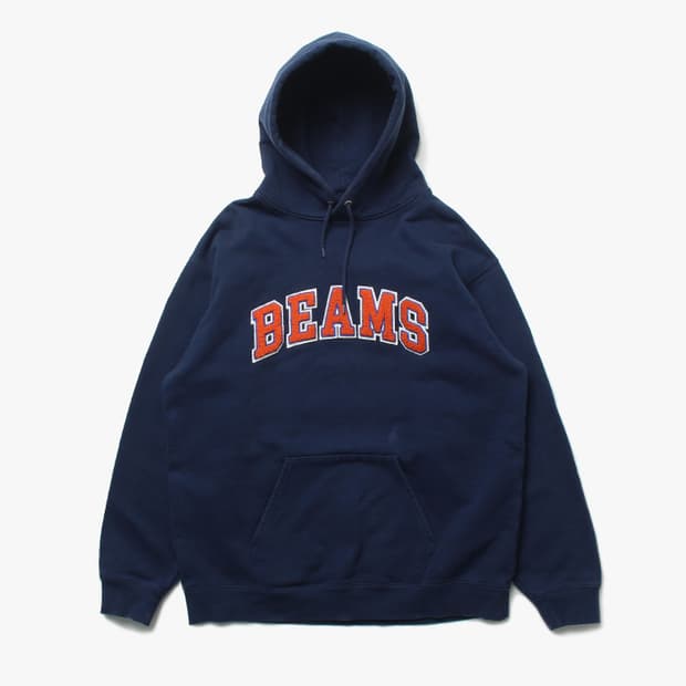 BEAMS "Navy Hoody"