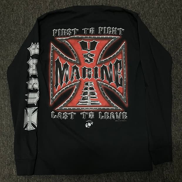 웨스트 코스트 차퍼스 패러디 미해군 롱슬리브 00s