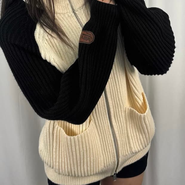 마리떼 프랑소와 저버 니트 집업