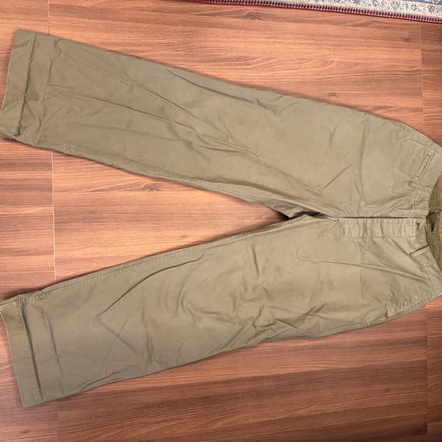 [34] 나이젤카본 베이직 치노 카키