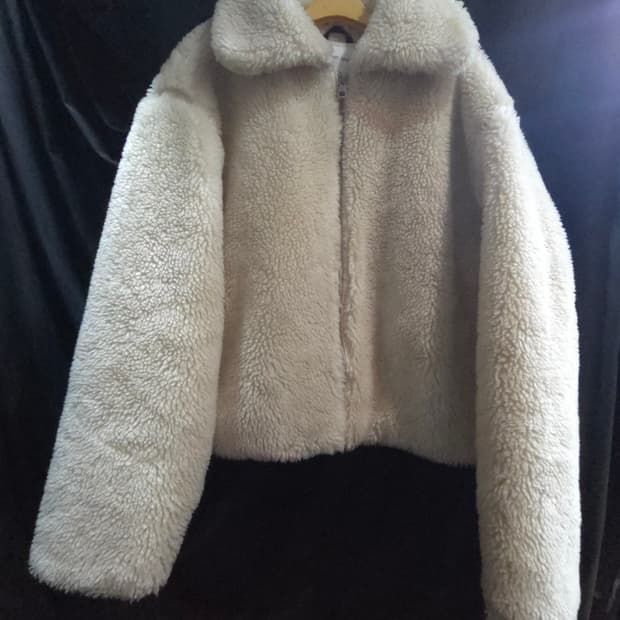 Ck 캘빈클라인 양털 쉐르파