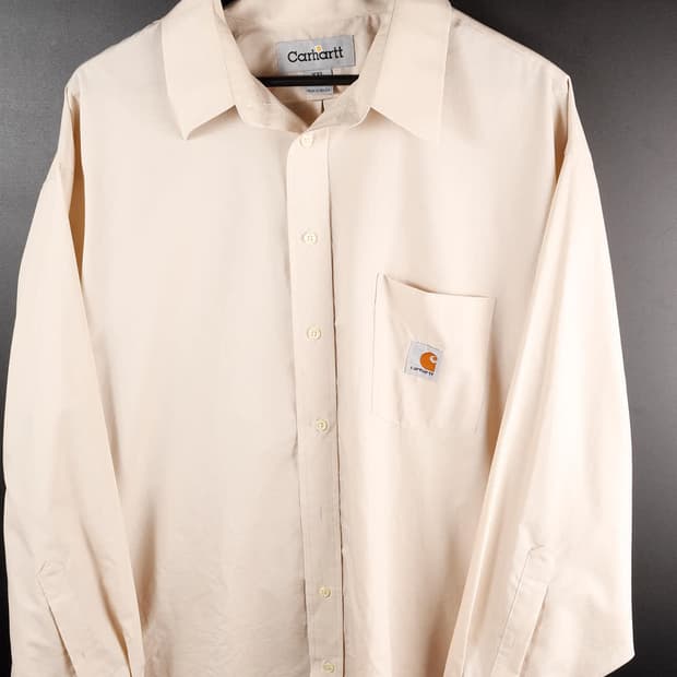 칼하트 긴팔 원포켓솔리드셔츠