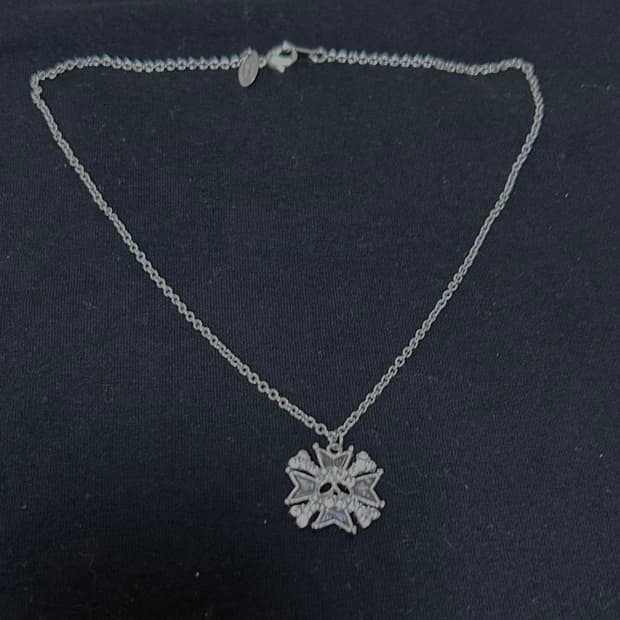 비비안웨스트우드 스컬 해골 목걸이 펑크 고스 나나