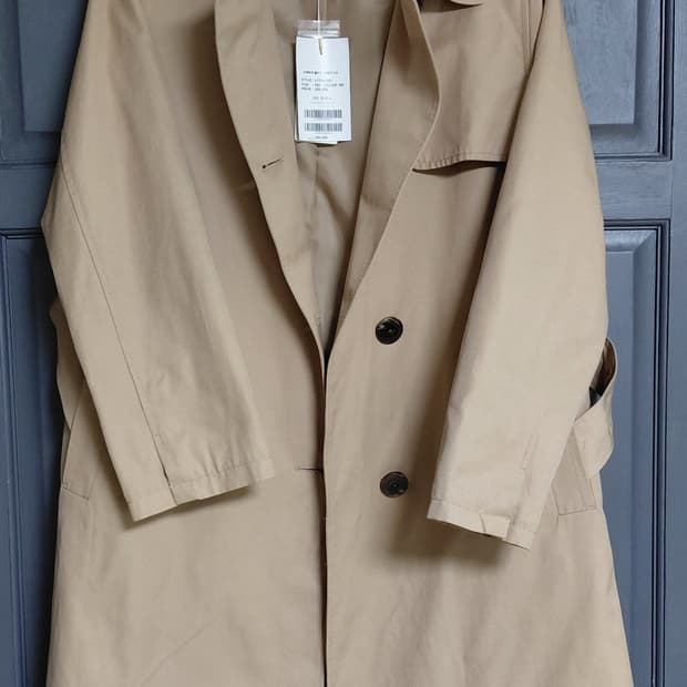 Zishen 여성 베이지 트렌치 코트 95 (새상품)