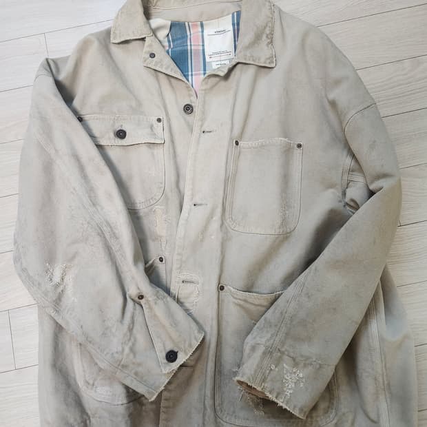 Visvim 22ss 맥레이 라이트그레이 2사이즈
