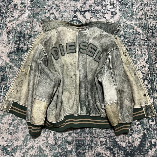 OLD DIESEL COWHIDE 디젤가죽자켓 상품이미지1