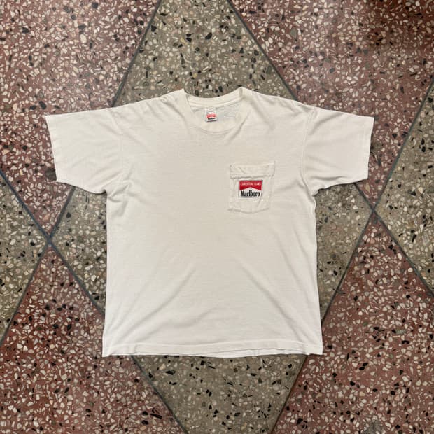 90s 말보로 포켓 티셔츠 (XL)