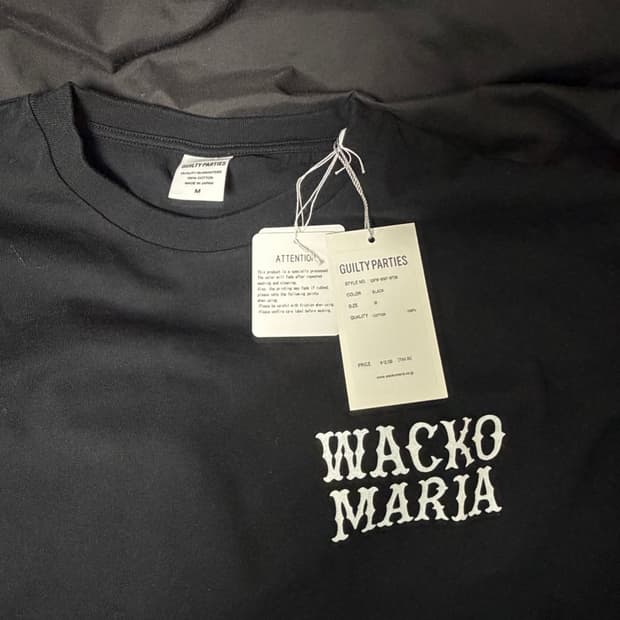 와코마리아 25FW 로고반팔 M